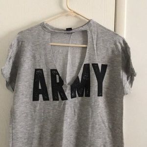 “army” shirt